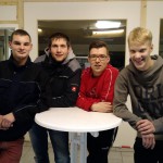 v.l. Hamel, Günther, Alles, Blasinger