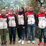 Team und Betreuer vor Ort